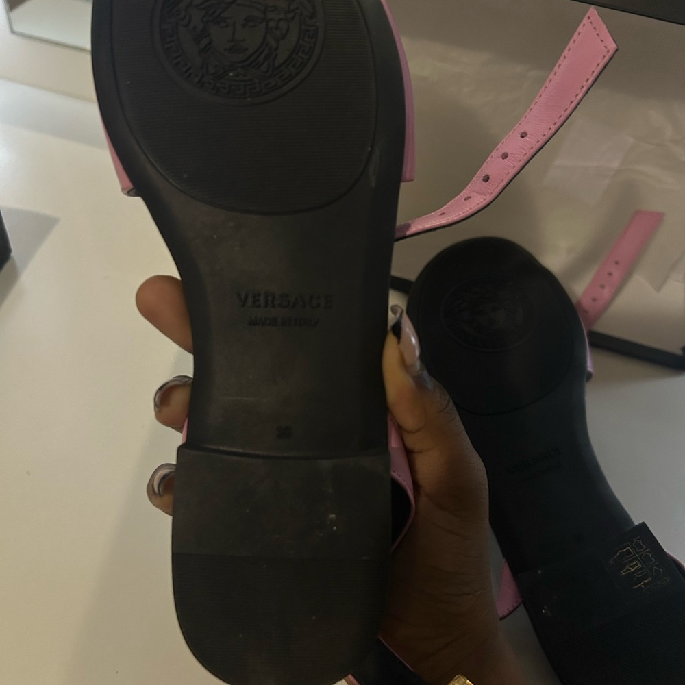 Versace Women's Pink Sandals